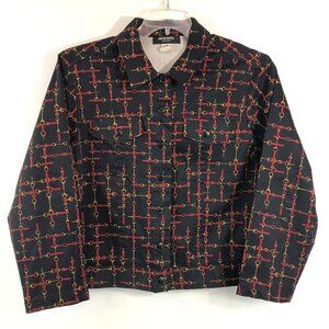 Equestrian Horse Bit Nira Nira Jacket Size Small